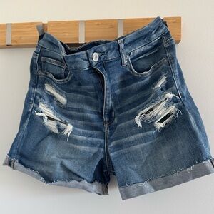 American Eagle Distressed Denim Women Shorts